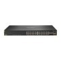HPE Aruba Networking CX 6300F 24-port 1GbE Class 4 PoE and 4-port SFP56 Switch