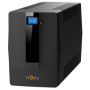 UPS nJoy Horus Plus 1500, 1500VA/900W, Afisaj LCD cu ecran tactil, 4 Prize Schuko cu Protectie, Repornire Automata, RJ11 protect