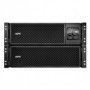 UPS APC Smart-UPS SRT online dubla-conversie 8000VA / 8000W 6 conectoriC13 4 conectori C19 extended runtime rackabil 6U, baterie