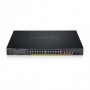 Zyxel XMG1930-30HP, 24-port 2.5GbE Smart Managed Layer 2 PoE 700W 22xPoE+/8xPoE++ Switch with 4 10GbE and 2 SFP+ Uplink