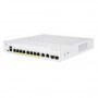 Switch  CISCO CBS250-8FP-E-2G, 8 PORTURI 10/100/1000, 2 x SFP, POE 120w, Buffer: 1.5 Mb, Flash 256Mb, CPU: 800 MHz ARM , DRAM: 5