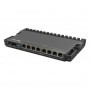 MIKROTIK, RB5009UG+S+IN Indoor router, Procesor: 350-1400 (auto) MHz 4 core, 1 GB RAM, Storage 1GB NAND, RouterOS license 5, con