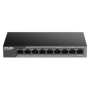Switch DLINK DSS-100E-9P, 9 port, 10/100 Mbps