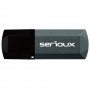 Memorie USB Flash Drive Serioux 32 GB DataVault V153, USB 2.0, black, dimensiuni 54,4 x 19,3 x 7,3 mm, greutate 12g, rata de tra