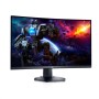 Monitor LED Dell Curved S3222DGM, 31.5inch, VA QHD, 1ms, 165Hz, negru